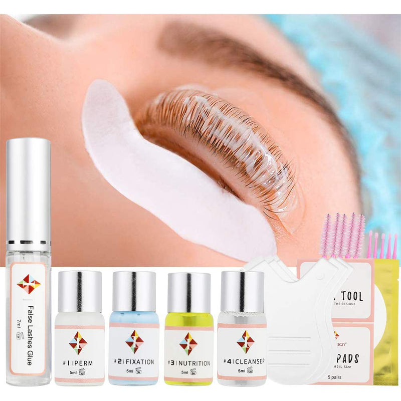 [Australia] - Lash Lift Kit Eyelash Perm Kit,Professional Eyelash perming kit,Lash Lifts,Lash Curling,Semi-Permanent Curling Perming Wave Suitable For Salon (Glue Upgraded VersionÔºâ 