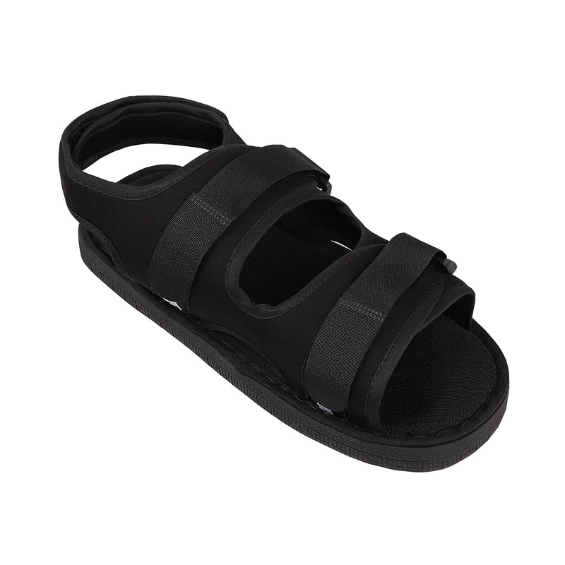 [Australia] - NICEYEA Post-op Shoe for Broken Foot or Toe Walking Shoe Cast Boot Stress Fracture Brace Orthopedic Sandal with Adjustable Strap Left or Right Foot M 