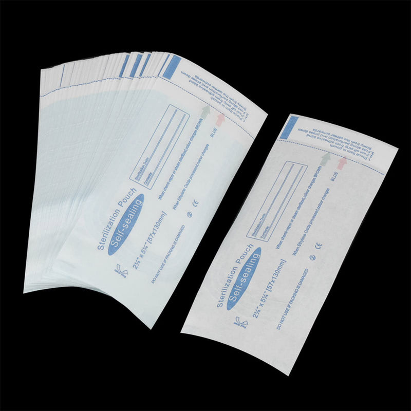 [Australia] - Self Sealing Sterilisation Pouches, Professional 200pcs Medical Dental Sterilization Pouch Self-Sealing Bag, Disposable Dental Storage Bag Tattoo Tool 