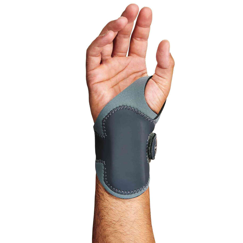 [Australia] - Ergodyne ProFlex 4020 Right Wrist Support, Gray, X-Small/Small XS/Small 