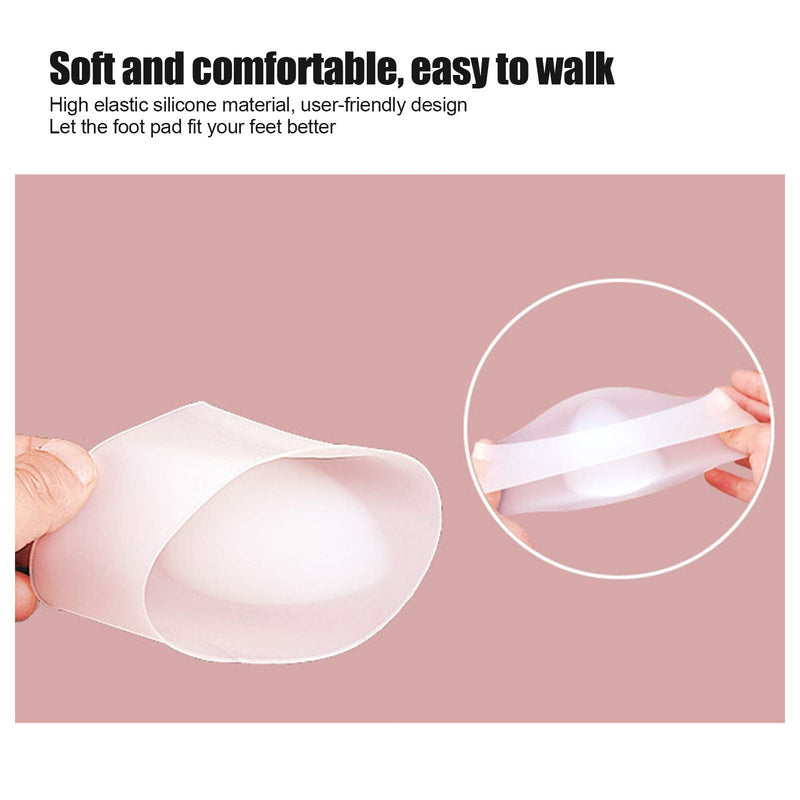[Australia] - Arch Support Pad, 2 Pairs Arch Support Silicone Flatfoot Insole Elastic Orthopedic Shoe Pad Footbed Enhancer 