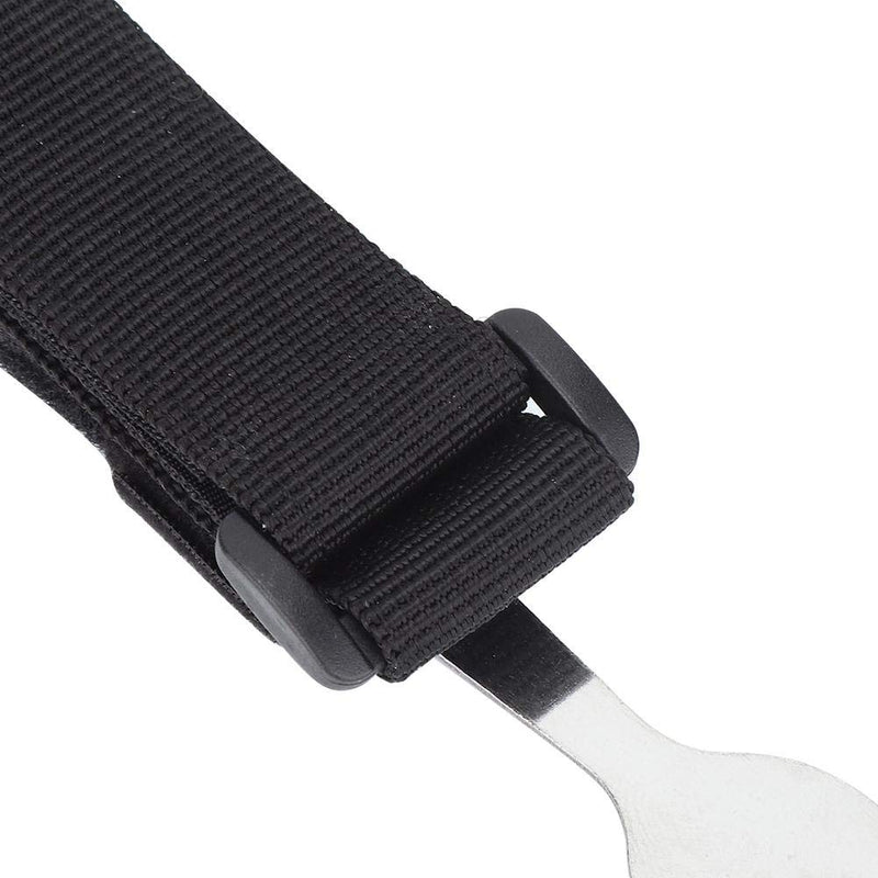 [Australia] - Easy Grip Eating Aids Spoon, Easy Grip Eating Aids Spoon Fork, Adaptive Eating Utensils, Flexible Spoon Fork Rotating Dining Eating Aids Utensil for Disabled Patient Elderly 