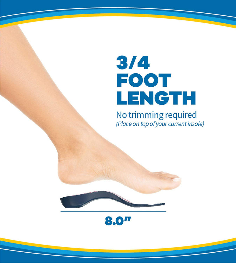 [Australia] - Dr. Scholl’s Tri-Comfort Insoles Comfort for Heel, Arch and Ball of Foot with Targeted Cushioning and Arch Support (for Women's 6-10, Also Available for Men's 8-12) Women 6-10 