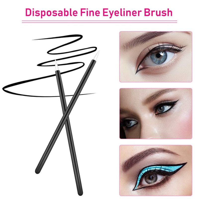 [Australia] - Audab Makeup Mixing Palette with 350PCS Disposable Makeup Applicators Brushes Includes Disposable Mascara Wands, Lip Wands, Spatula,Eyelash Brushes,Eyeliner Brushes for Makeup Artist Supplies 