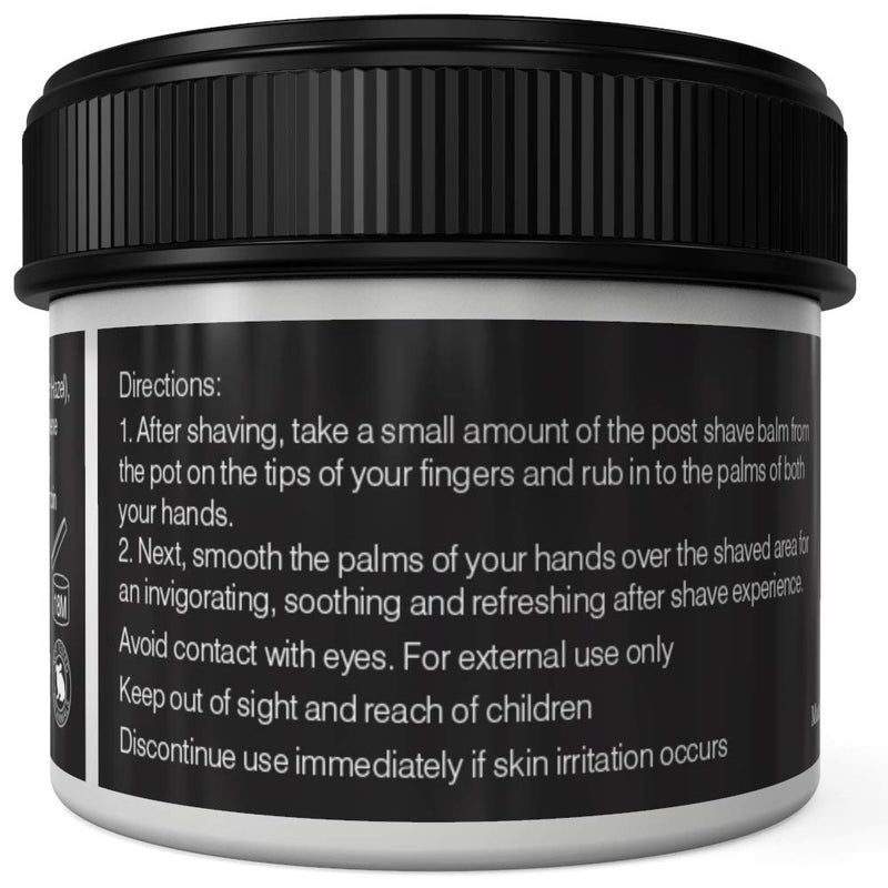 [Australia] - Post Shave Balm For Men - Gentlemans Face Care Club Vegan Friendly After Shave Gel With Witch Hazel + Aloe Vera Calms Sensitive Skin & Razor Burn Fast 