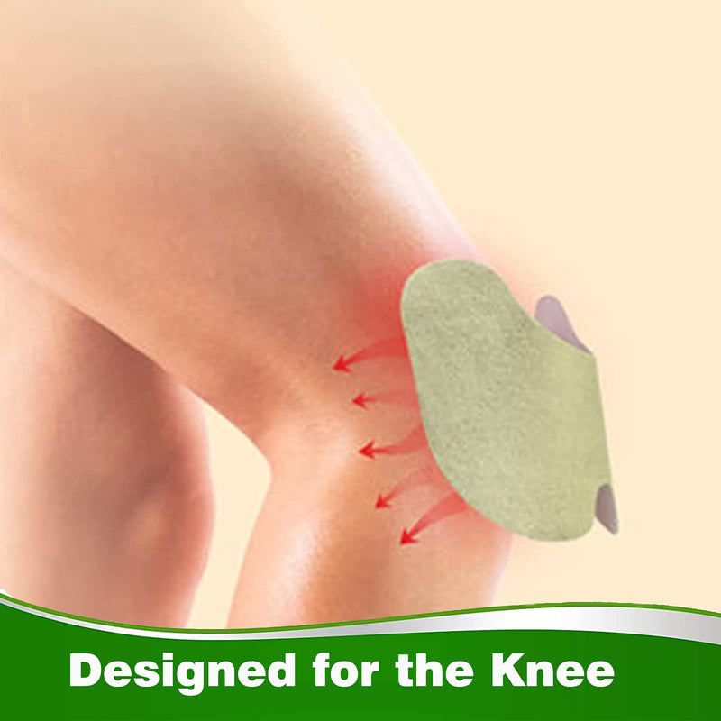 [Australia] - MQ Pain Relief Patches, Knee Pain Relief Plasters, Knee Pain Paste Wormwood Sticker,12PCS Pain Relieving for Neck/Knee/Muscles Joints Pain 