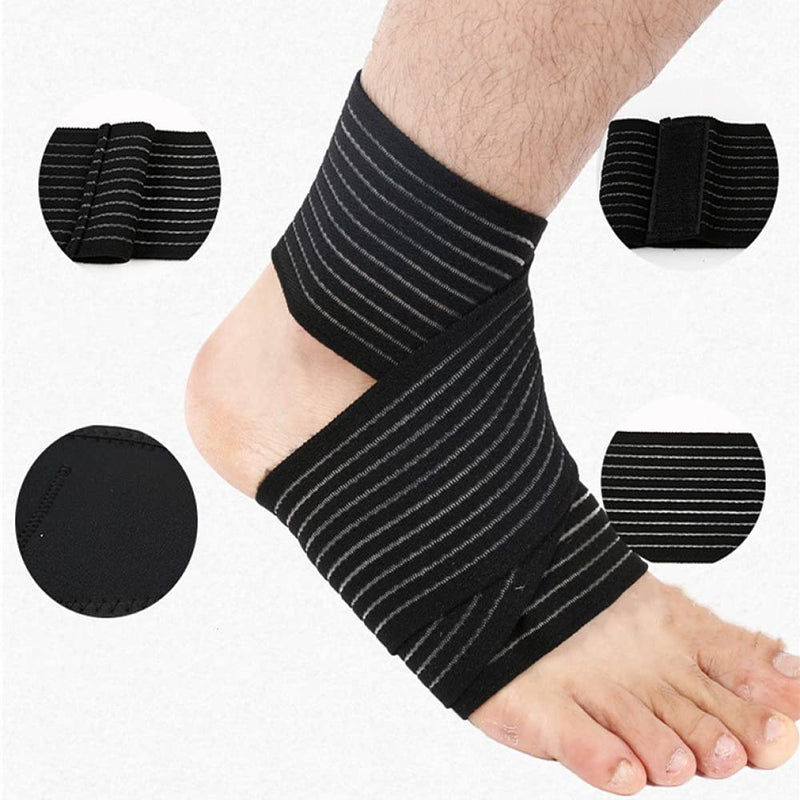 [Australia] - QWEQWE Ankle Brace Support with Adjustable Straps, One Size Fits All Foot Brace Ankle Wraps Support. Ankle Brace for Women 