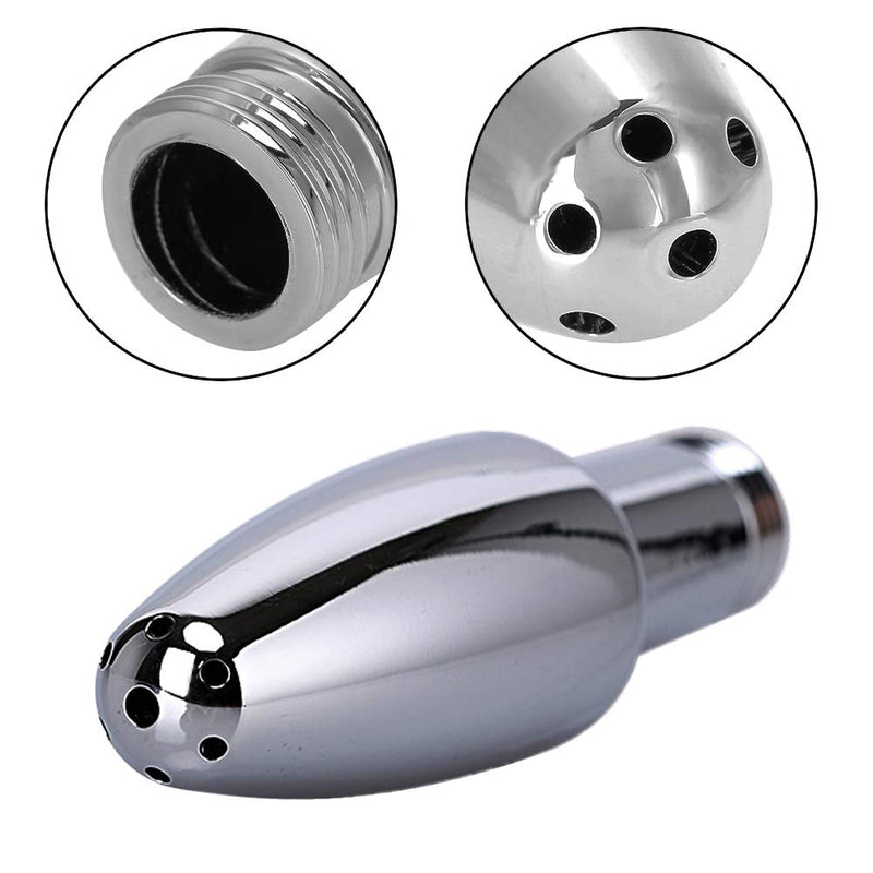 [Australia] - Metal Enema Handheld Shower, Shower 3 Heads Nozzle System for Colonic Cleanse Kit - with 59 inch Hose and Velvet Carry Bag 