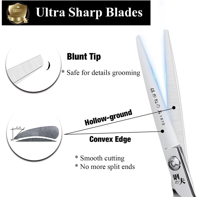 [Australia] - Professional 6 inch Hairdressing Scissors (Flat Shear) Flat Shear 