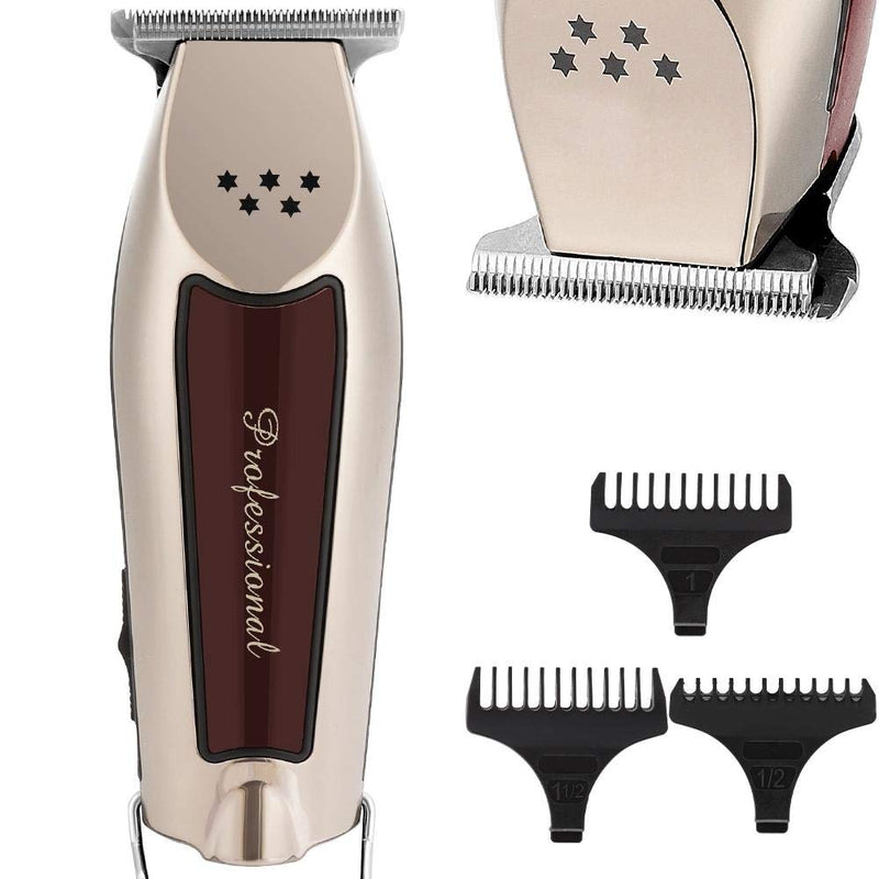 [Australia] - Vbest life Hair Clipper, Professional Electric Hair Trimmer Clipper Rechargeable Adjustable Hair Cutting Machine US Plug 100-240(Silver) 