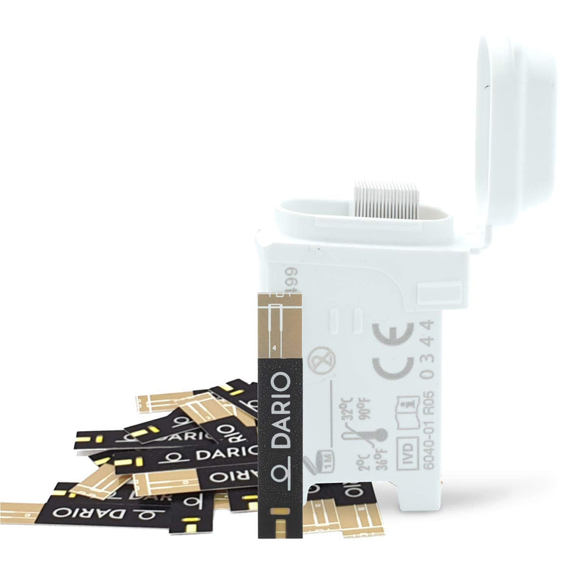 [Australia] - Dario Test Strips and Lancets Bundle Set (100 of Each) for Your Dario Blood Sugar Level Smart Monitoring Kit for Diabetes Care Bundle & Save On Supplies 
