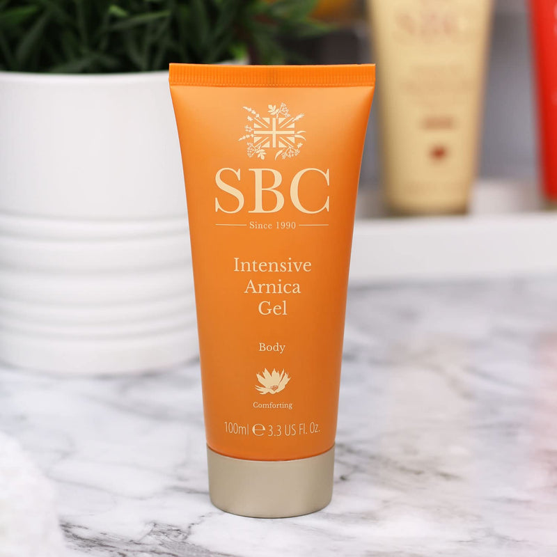 [Australia] - SBC Skincare Intensive Arnica Gel -100ml | Arnica Montana Gel | Deep Relief Gel for Muscle Tension | Muscle Gel for Men and Women | Vegan Friendly Muscle Rub 