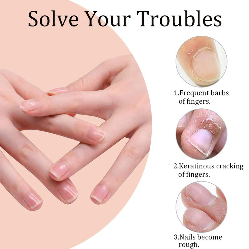 [Australia] - 2PCS Cuticle Oil Pens for Nail Care,Cuticle Revitalizer Oil Pen with Soft Brush,Cuticle Oil to Prevent Nail Cracking and Dry (Cherry & Lavender Flavor) Cherry & Lavender Flavors 