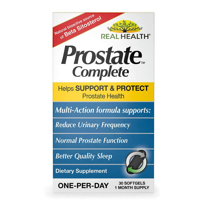 [Australia] - Real Health Prostate Complete, 30 Softgels 30 Count (Pack of 1) 