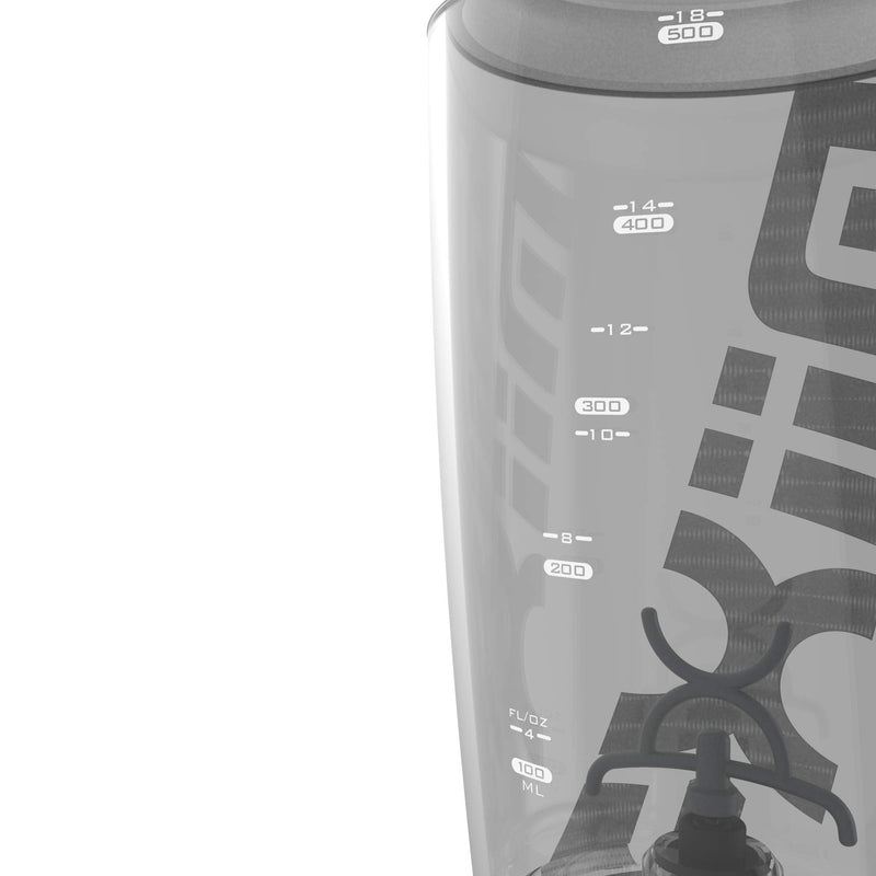 [Australia] - PROMiXX Original Shaker Bottle (MiiXR Edition) - Battery-powered for Smooth Protein Shakes - BPA Free, 600ml Cup (White/Grey) White/Grey 