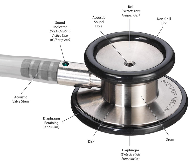 [Australia] - Prestige Clinical I Black Stethoscope 