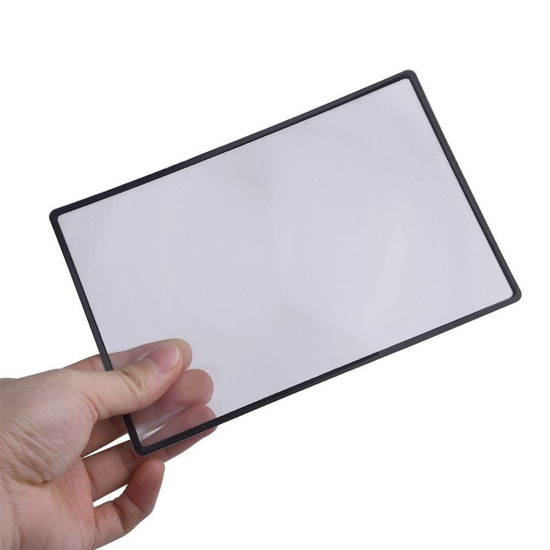 [Australia] - 4.5" x 7" Flexible 200% Magnifier Sheet 
