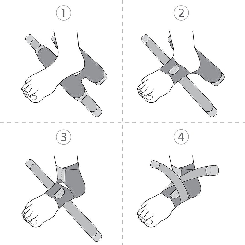 [Australia] - Bracoo Ankle Support, Compression Brace for Arthritis, Pain Relief, Sprains, Sports Injuries and Recovery, Breathable Neoprene Sleeve, FS10 (Pink, L/XL) Pink Large/X-Large (Pack of 1) 