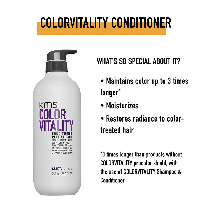 [Australia] - KMS COLORVITALITY Conditioner for Coloured Hair, 750 ml 