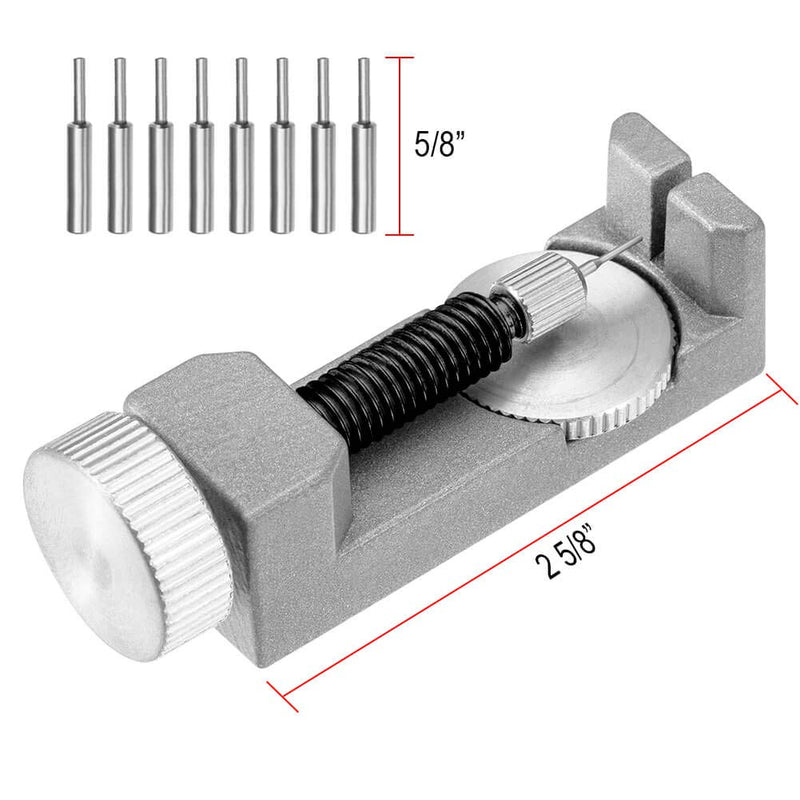 [Australia] - Selizo Watch Link Remover kit Watch Band Tool with 10 Extra Pins for Watch Band Link Pin Removal and Watch Sizing 