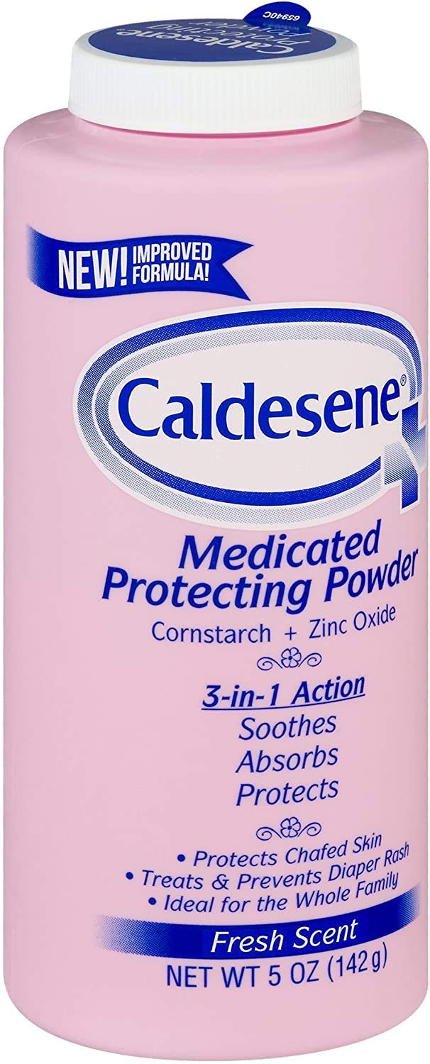[Australia] - Caldesene Medicated Protecting Powder with Zinc Oxide & Cornstarch-Talc Free, 5 oz | Pack of 3 