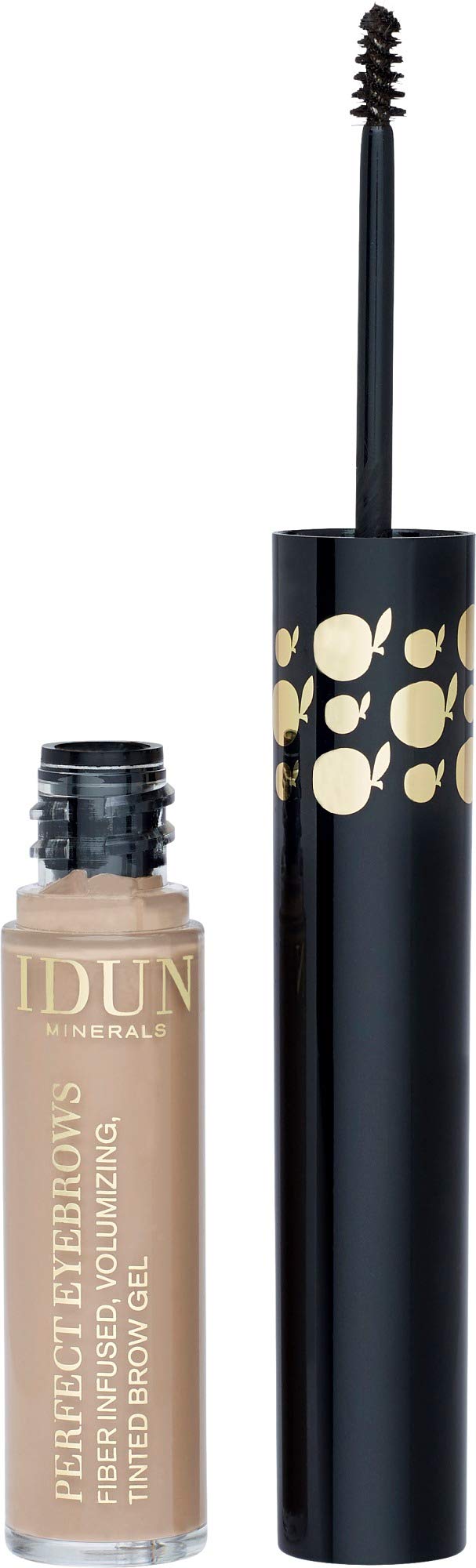 [Australia] - IDUN Minerals Perfect Eyebrows Tinted Gel - For Fullness, Volume & Shape - Provides Color, Stability & Thickness - 100% Vegan, Ophthalmologist Tested, Contact Lens Safe - 0.18 oz, Light Brown 