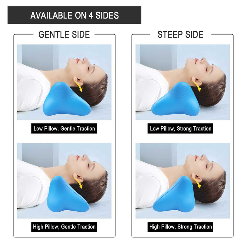 [Australia] - Neck Stretcher Cervical Neck Traction Device Neck and Shoulder Relaxer for Muscle Relaxation Neck Decompression Neck Shoulder Spinal Pain Relief 