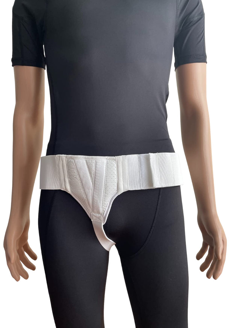 [Australia] - FlexaMed Right Side Inguinal Groin Hernia Truss with Compression Pad - X-Large x-Large (44" - 48") 