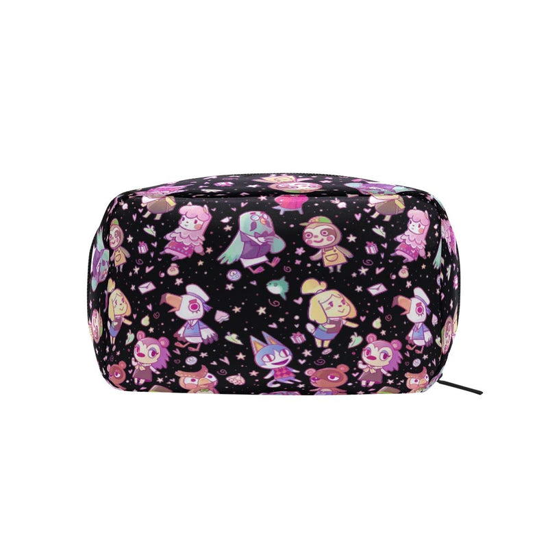 [Australia] - Cosmetic Bag Portable and Suitable for Travel Animal Crossing Pattern Make Up bag with Zipper Pencil Bag Pouch Wallet (Animal Crossing Pattern 004) 