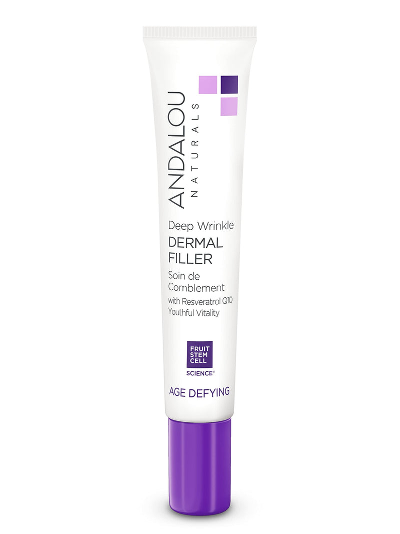 [Australia] - Andalou Naturals Deep Wrinkle Dermal Filler, Aloe Vera, 0.6 Fl Oz 