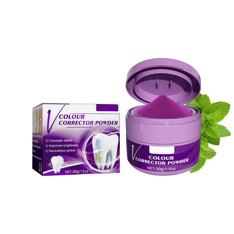 [Australia] - Purple Teeth Whitening Powder, No Hurt Sensitivity and Pain Free Activated Charcoal Natural Teeth Whitening,Tooth Powder Effective Remover Stains from Coffee,Smoking,Tea,Wine Flavor-A A-tooth Powder 