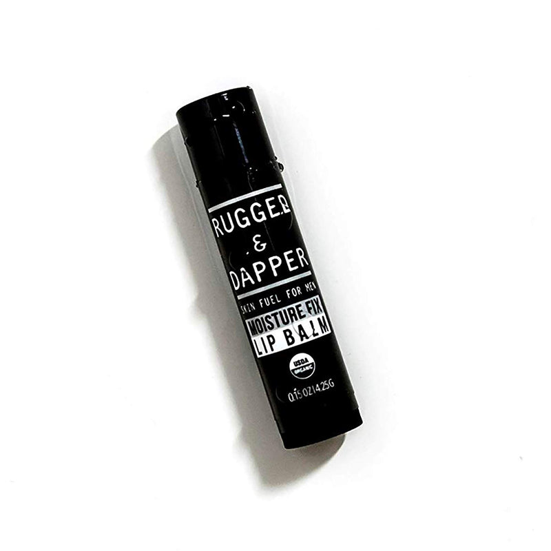 [Australia] - RUGGED & DAPPER Organic Lip Balm Set for Men | Natural Eucalyptus + Mint Flavor | 4 Pack Set 