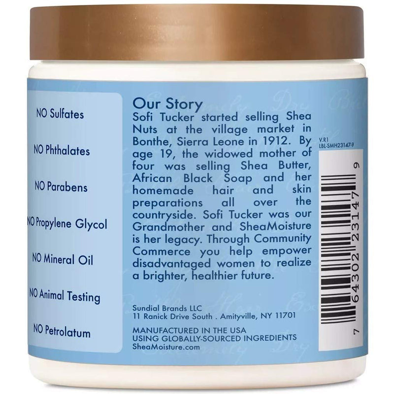[Australia] - Shea Moisture Manuka Honey & Yogurt Hydrate + Repair Protein-Strong Treatment, 8 oz 