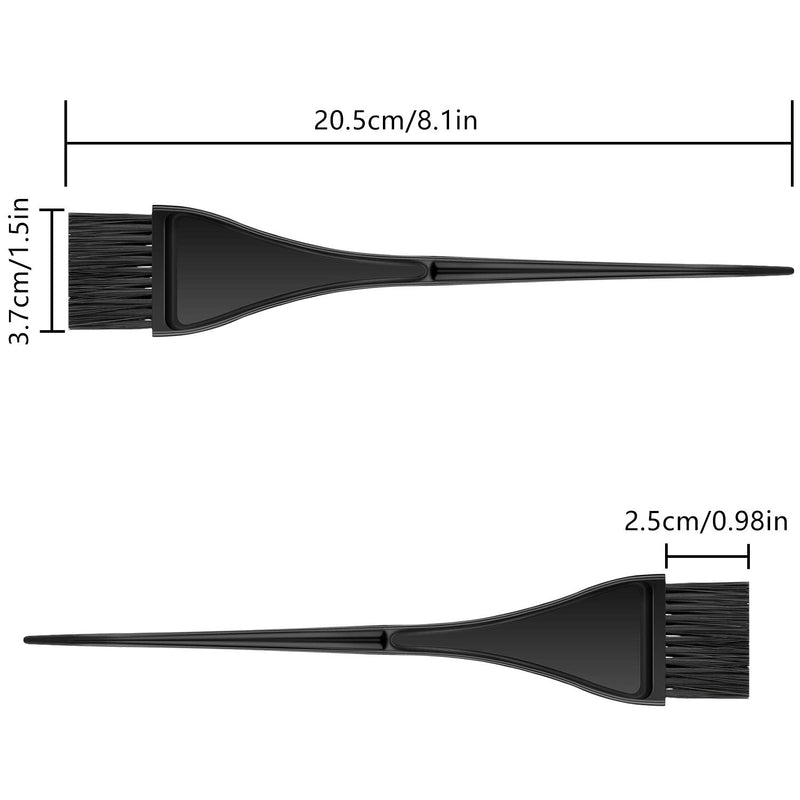 [Australia] - 2 Pieces Hair Coloring Brush Hair Dye Tools for DIY Hair Coloring Salon Hair Dyeing 