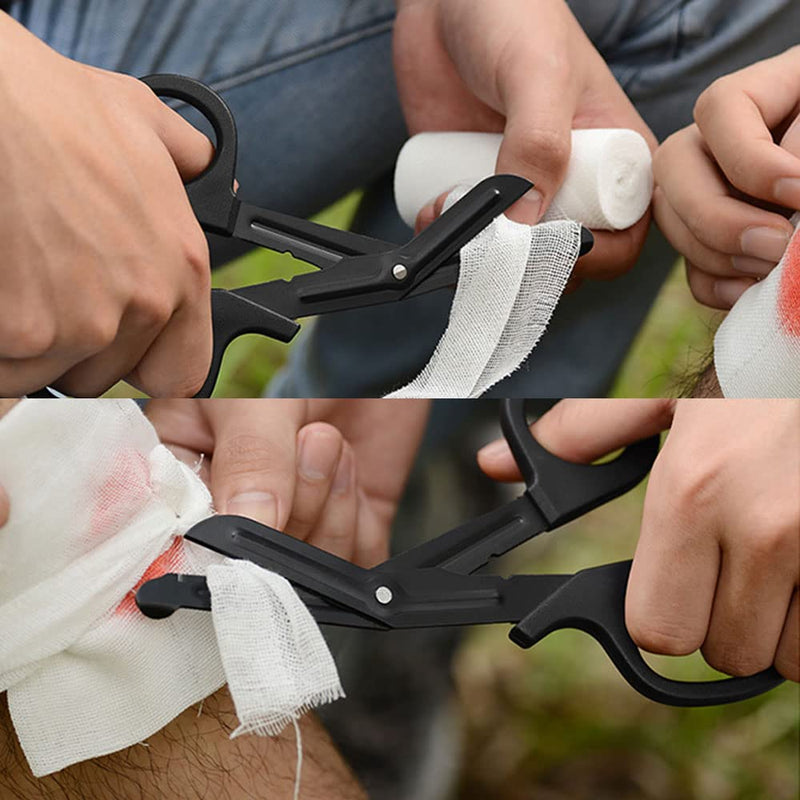 [Australia] - 2 Pcs Trauma Scissors Bandage Scissors Utility Bandage Fire Rescue Cut Scissor for Nurses Emergency Room First Aid Scissors 