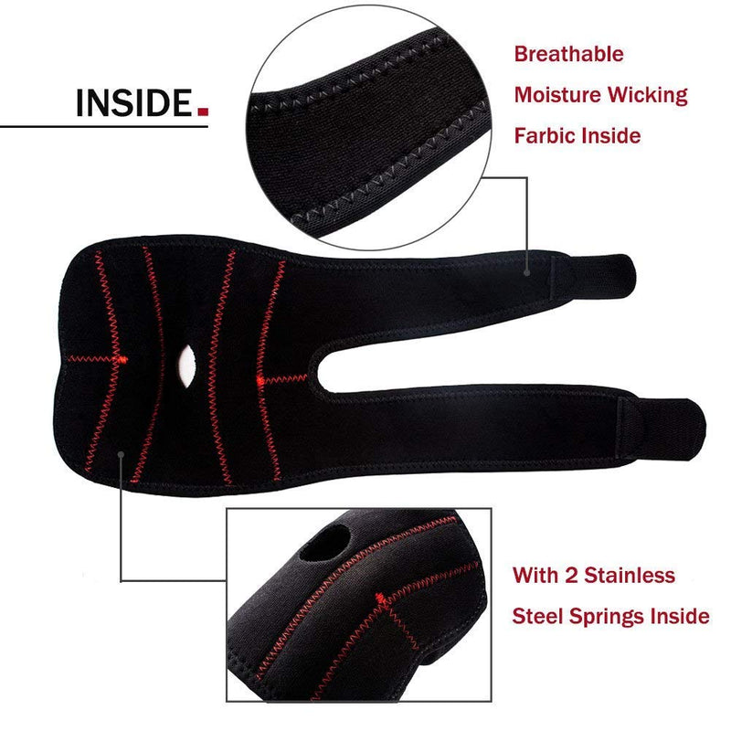 [Australia] - Senston Elbow Brace Adjustable Breathable Neoprene Elbow Support Arm Wrap Strap 1 Pack 