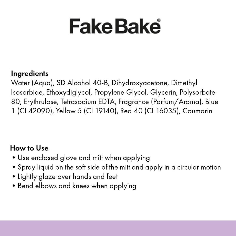 [Australia] - Fake Bake Flawless Self-Tanning Liquid Spray 6 oz (Pack of 2) 