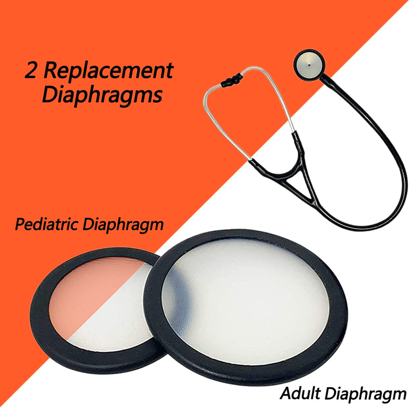 [Australia] - Replacement Accessories Kit Fits Classic 3, Cardiology 3 & Cardiology 4 Stethoscope for Littman Stethoscope Replacement Parts & Stethoscope Bell Cover and Ear Tips Replacement Parts. 