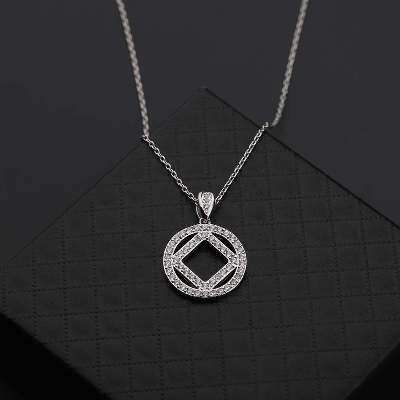 [Australia] - MAOFAED Sobriety Gift Recovery NA Narcotics Anonymous Birthday Gift NA Necklace New Beginnings Gift NE-NA Necklace 