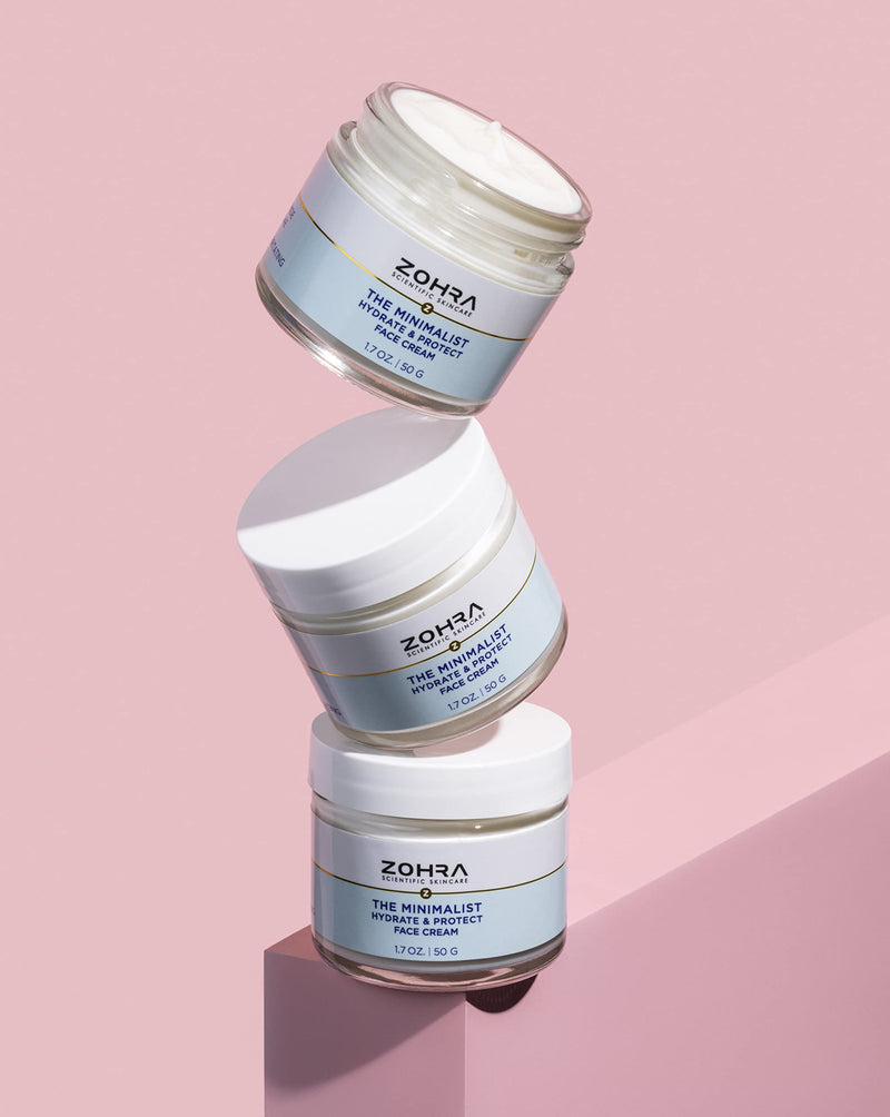 [Australia] - Zohra Skincare Zohra Moisturizer Face Cream – Hydrate and Protect Facial Cream with Shea Butter, Ceramides, Squalane, M 