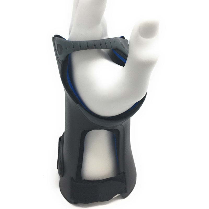 [Australia] - OTC Wrist Brace, Molded Exoskeleton, Low-Profile, Exolite, Medium (Left Hand) Black (Left Hand) 