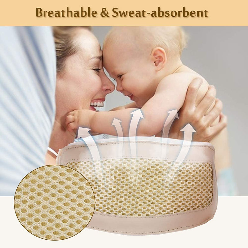 [Australia] - Umbilical Hernia Belt Baby Belly Button Band Infant Newborn Belly Band Wrap Baby Abdominal Binder Umbilical Truss Cord Adjustable Navel Band (Baby) 