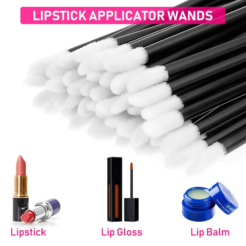 [Australia] - Audab Makeup Mixing Palette with 350PCS Disposable Makeup Applicators Brushes Includes Disposable Mascara Wands, Lip Wands, Spatula,Eyelash Brushes,Eyeliner Brushes for Makeup Artist Supplies 