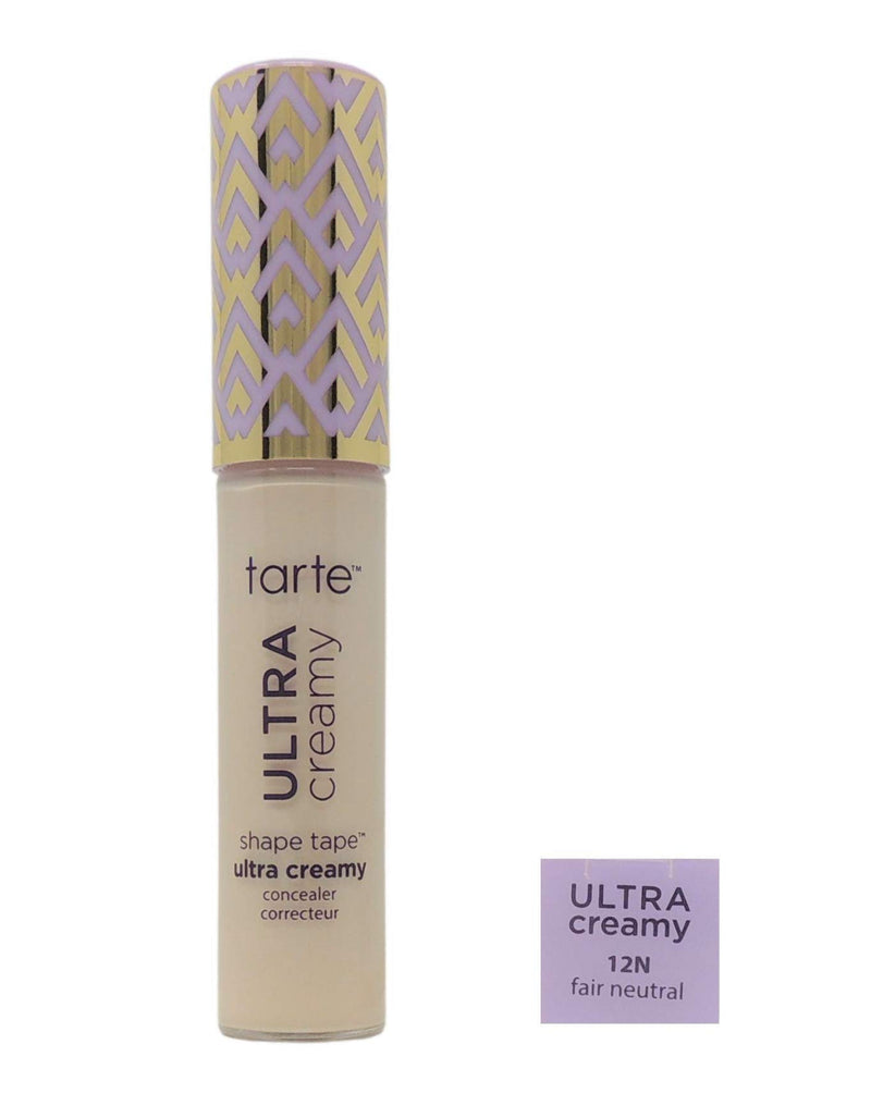 [Australia] - Tarte Shape Tape Ultra Creamy Concealer | Fair Neutral 12N | NEW 2021 Formula | Best Corrector Makeup Under Eye Concealer | Brighter, Smoother Skin | Matte Finish | Nourishing & Gentle 