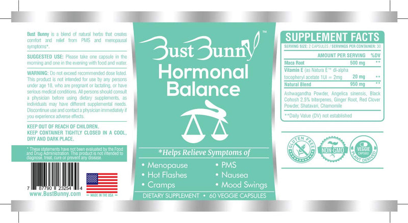 [Australia] - Hormone Balance for Women | Menopause and PMS Relief | Hot Flashes Menopause Relief | Vegan-Friendly 