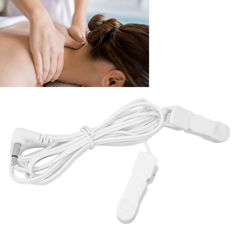 [Australia] - 3.5mm TENS Ear Clip for TENS Unit Physiotherapy Machine, Electrode Wire Lead Connecting Cable for Promote Blood Circulation and Make Body Healthy 