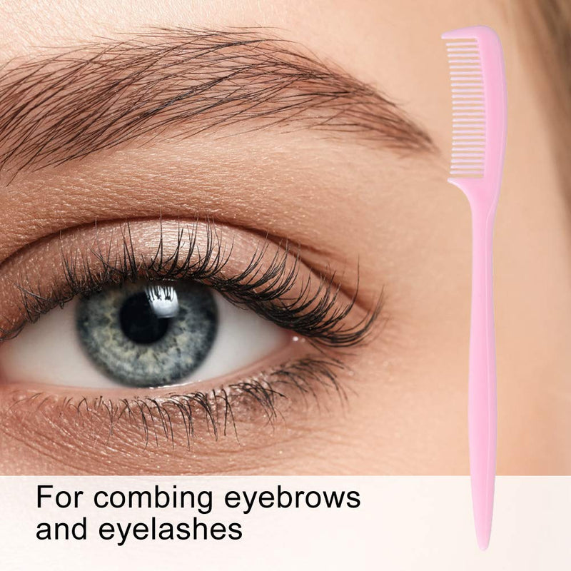 [Australia] - 25pcs Eyelash Separator Comb, Mini Eyebrow Comb Mascara Bevel Sets Cosmetic Tool for Eyelash Extension M 