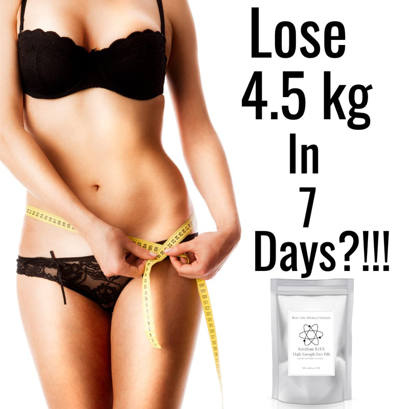 [Australia] - Keto Burn MAX Strong Fat Burners High Strength Diet Pills - 90 Capsules - Tablets - Letterbox Friendly 