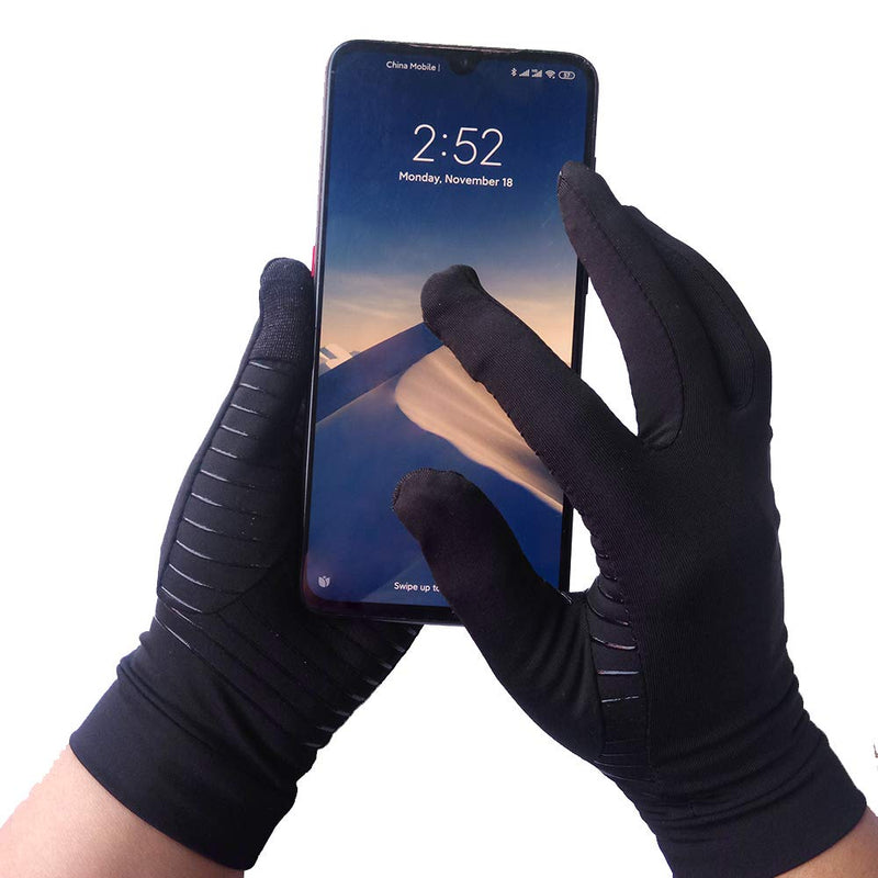 [Australia] - Full Finger Arthritis Gloves Copper Infused Compression Gloves for Arthritis X-Large 