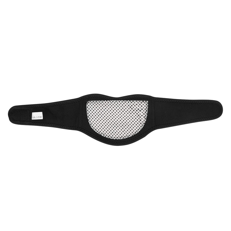 [Australia] - Adjustable Neck Support Brace Soft Compression Neck Protector Wrap Cervical Collar Breathable Physical Therapy Neck Brace Supports Pain Pressure Relief Sleeping Device for Chronic Neck Stiffness Black 